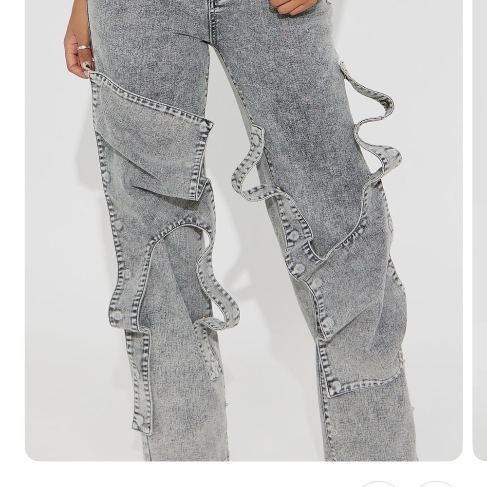 Stylish Gray Women's Jeans